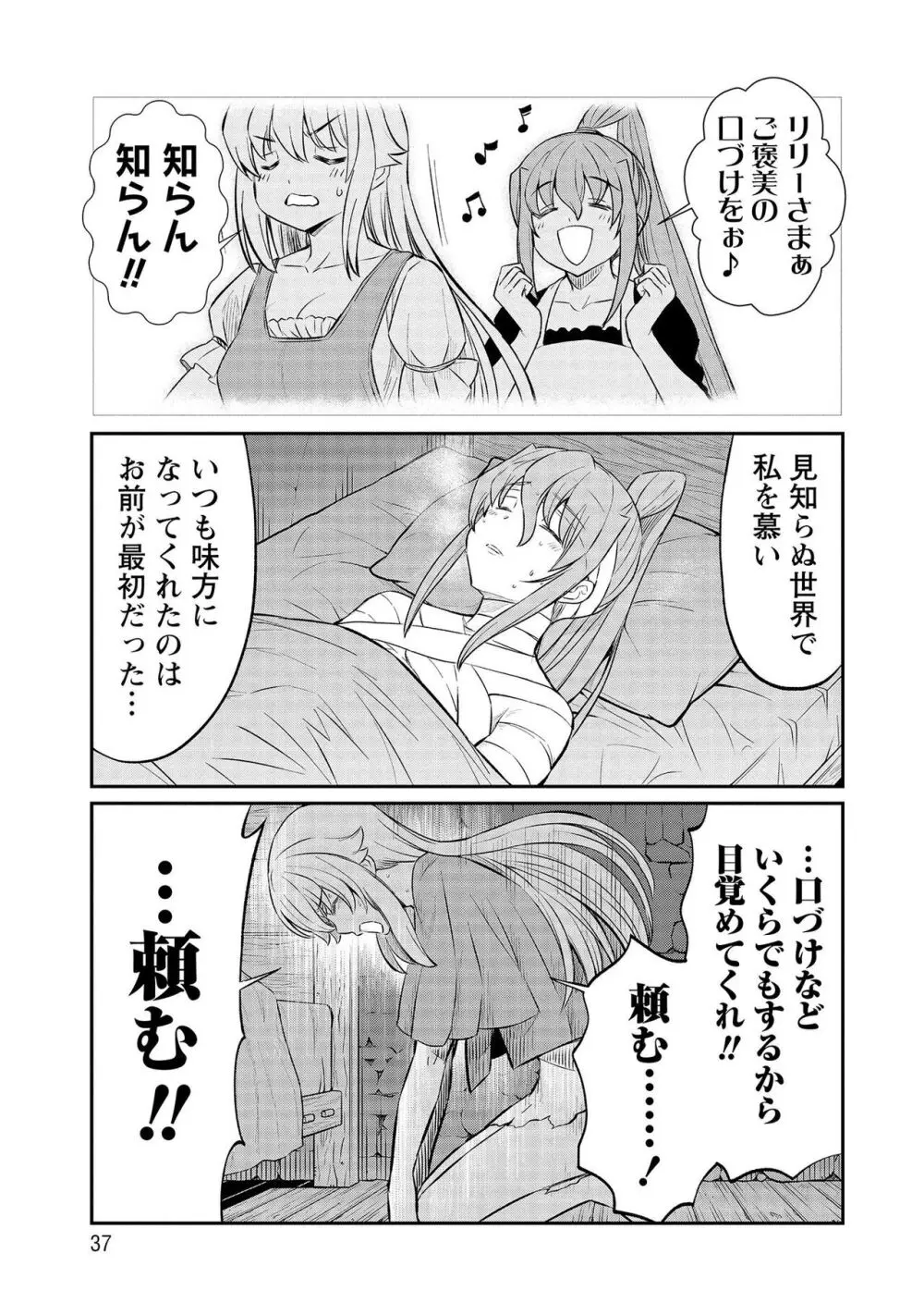 くっ殺せの姫騎士となり、百合娼館で働くことになりました。【電子限定特典付き】 3 Page.37