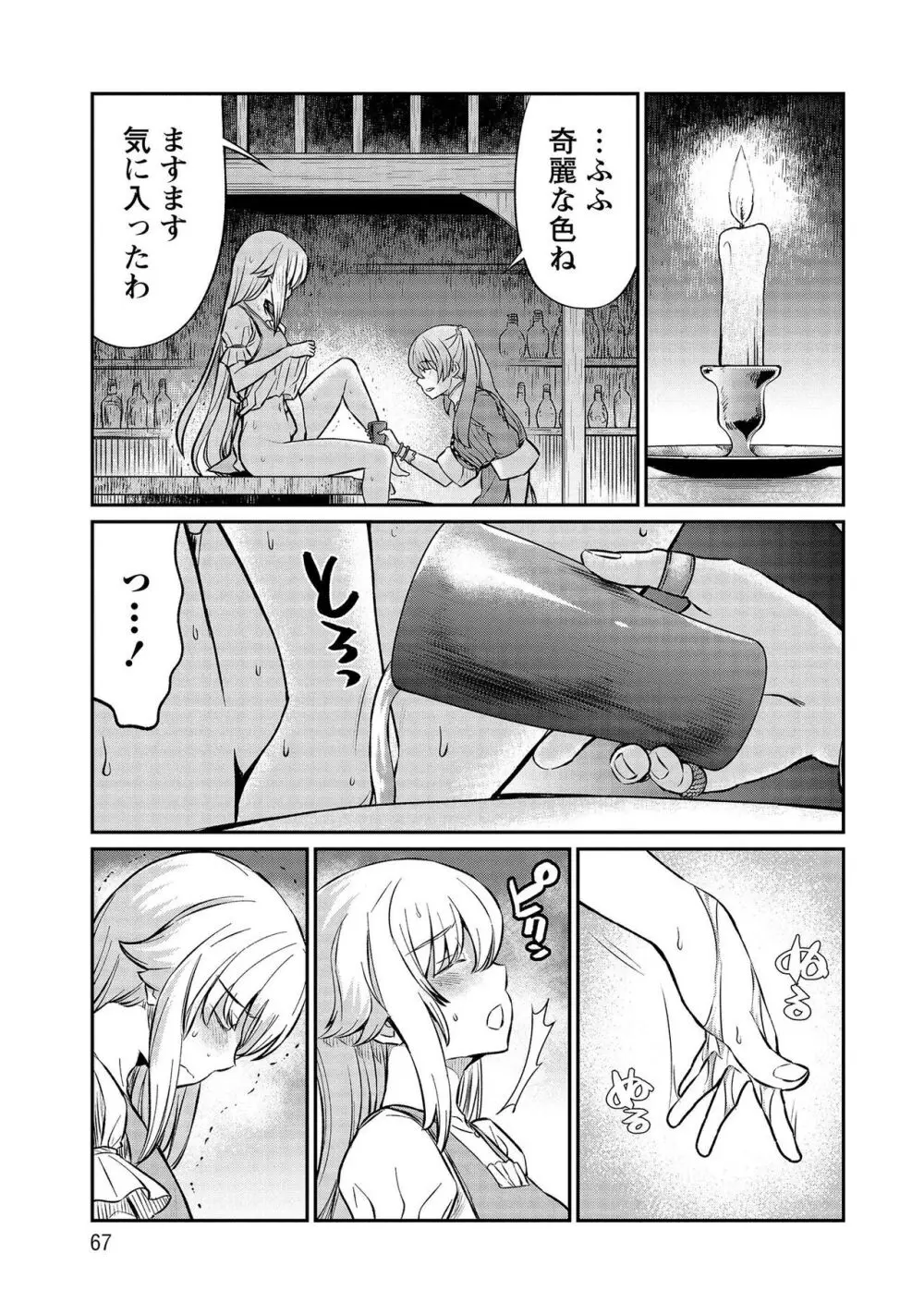 くっ殺せの姫騎士となり、百合娼館で働くことになりました。【電子限定特典付き】 3 Page.67