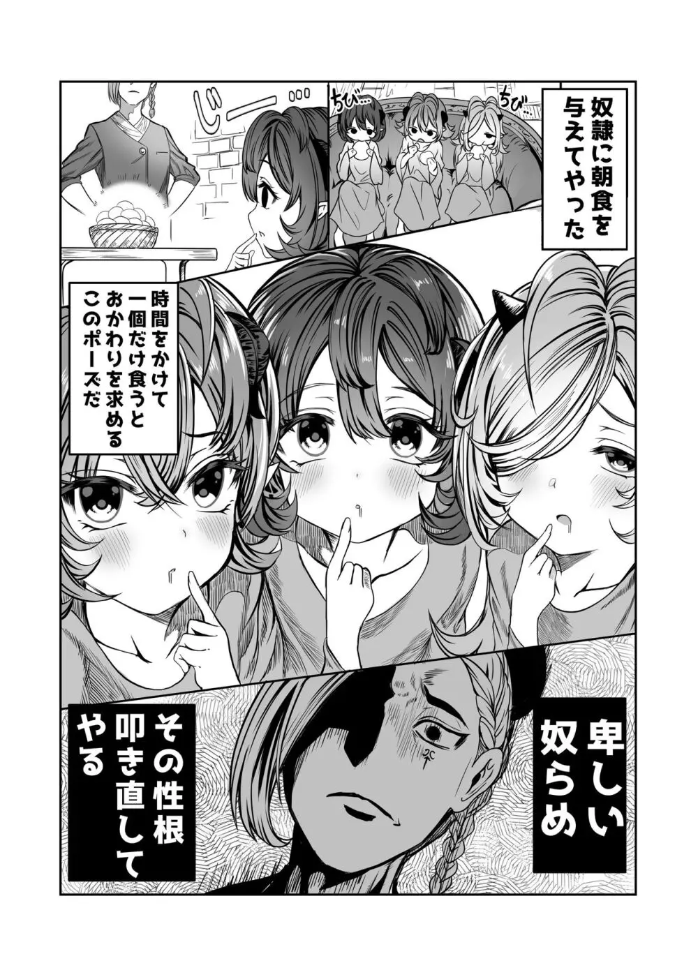 奴隷を調教してハーレム作る～育てた奴隷たちと純愛ハーレムHするまでの話～【漫画版】 Page.6