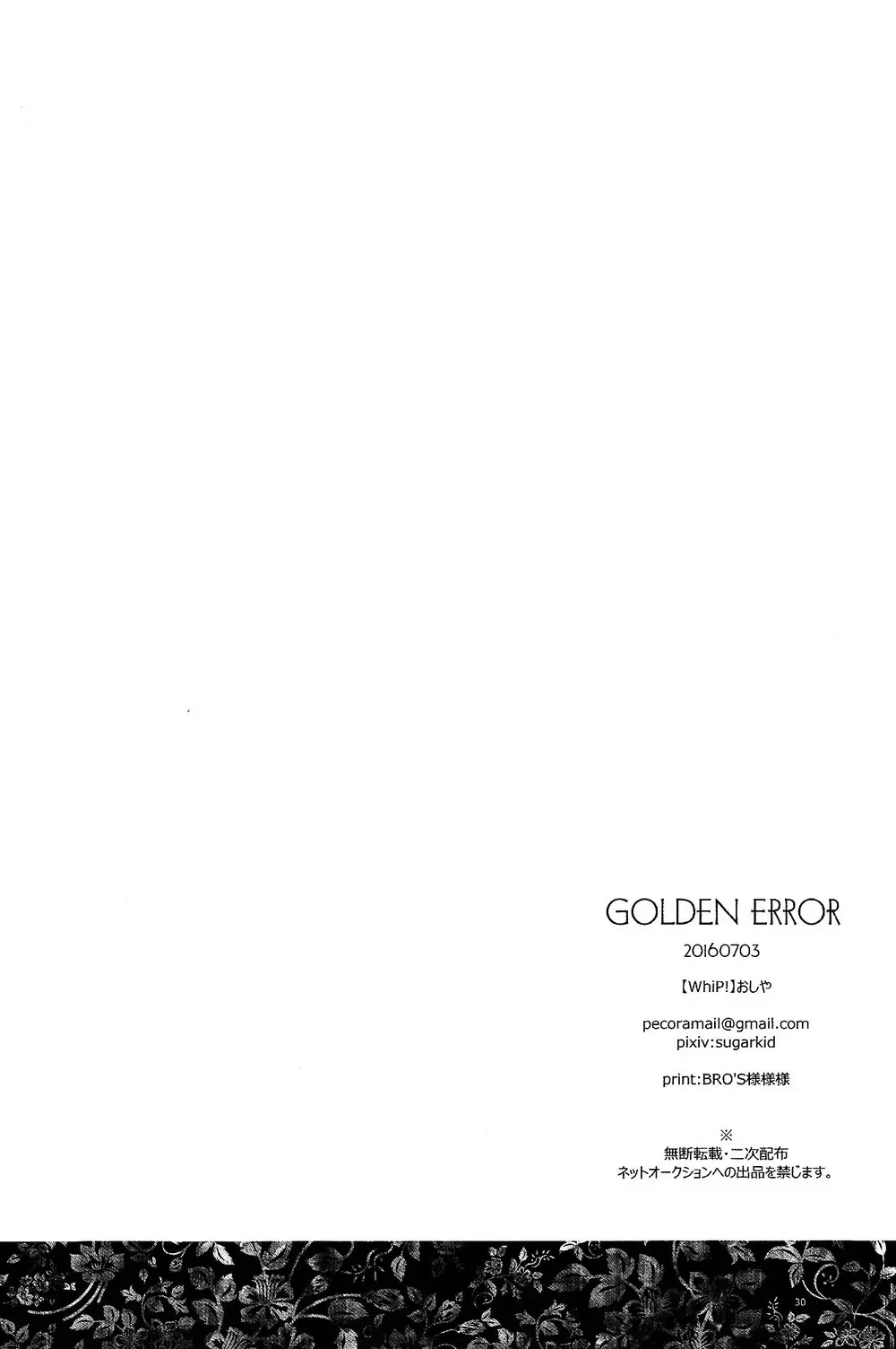 GOLDEN ERROR Page.29