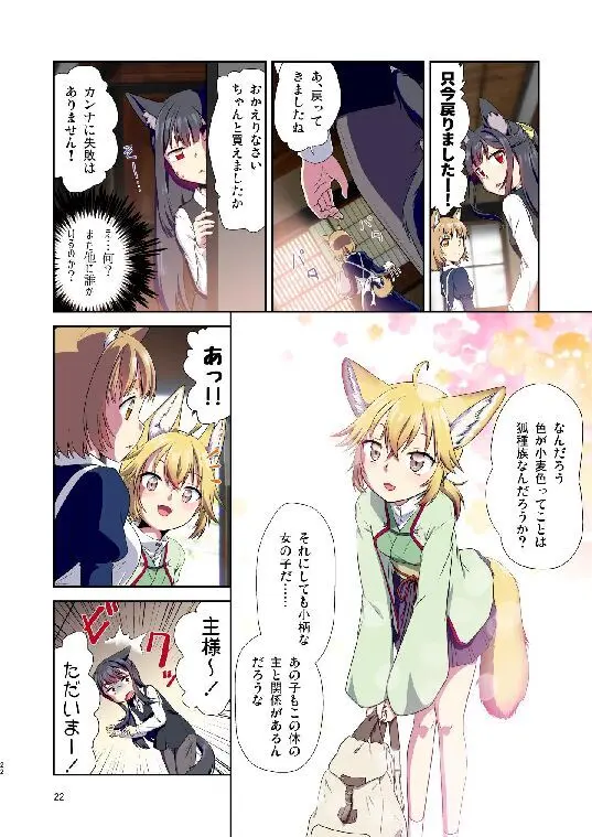 目が覚めたらケモミミ少女になっていたお話総集編1 Page.22