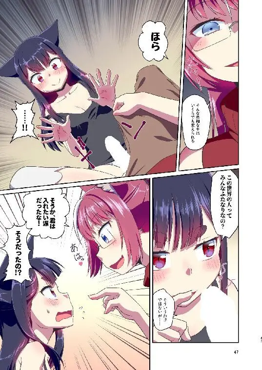 目が覚めたらケモミミ少女になっていたお話総集編1 Page.47