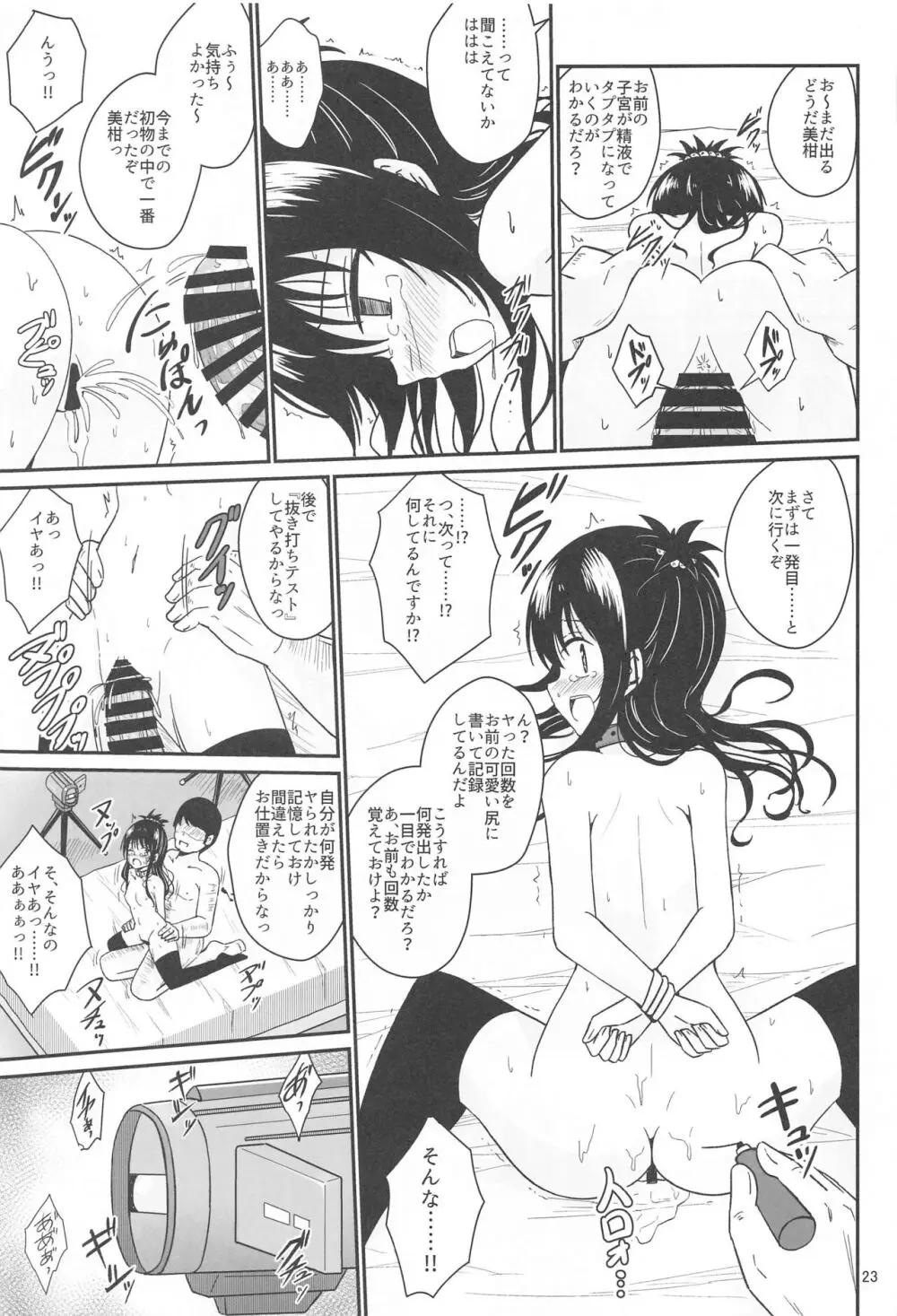 美柑のえっちなほん Page.22