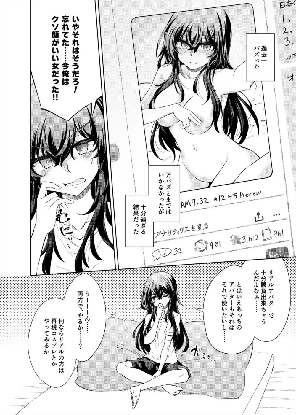 VRもリアルもTS雌になりました。2 Page.7