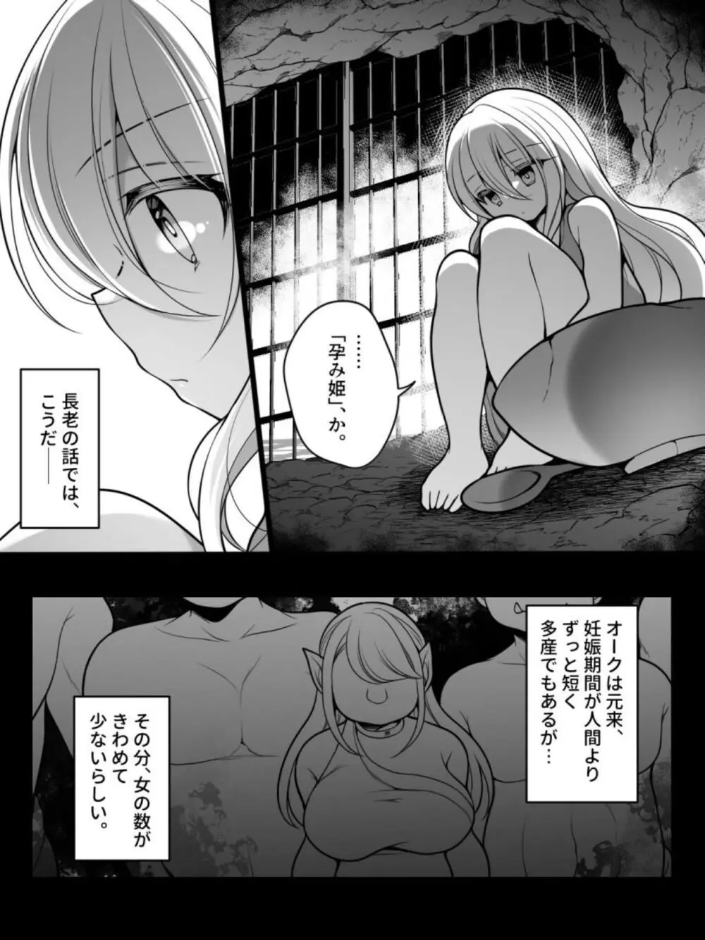 TS孕み姫 ～元勇者さんがオークの群れのお姫様♀になるお話～ Page.11