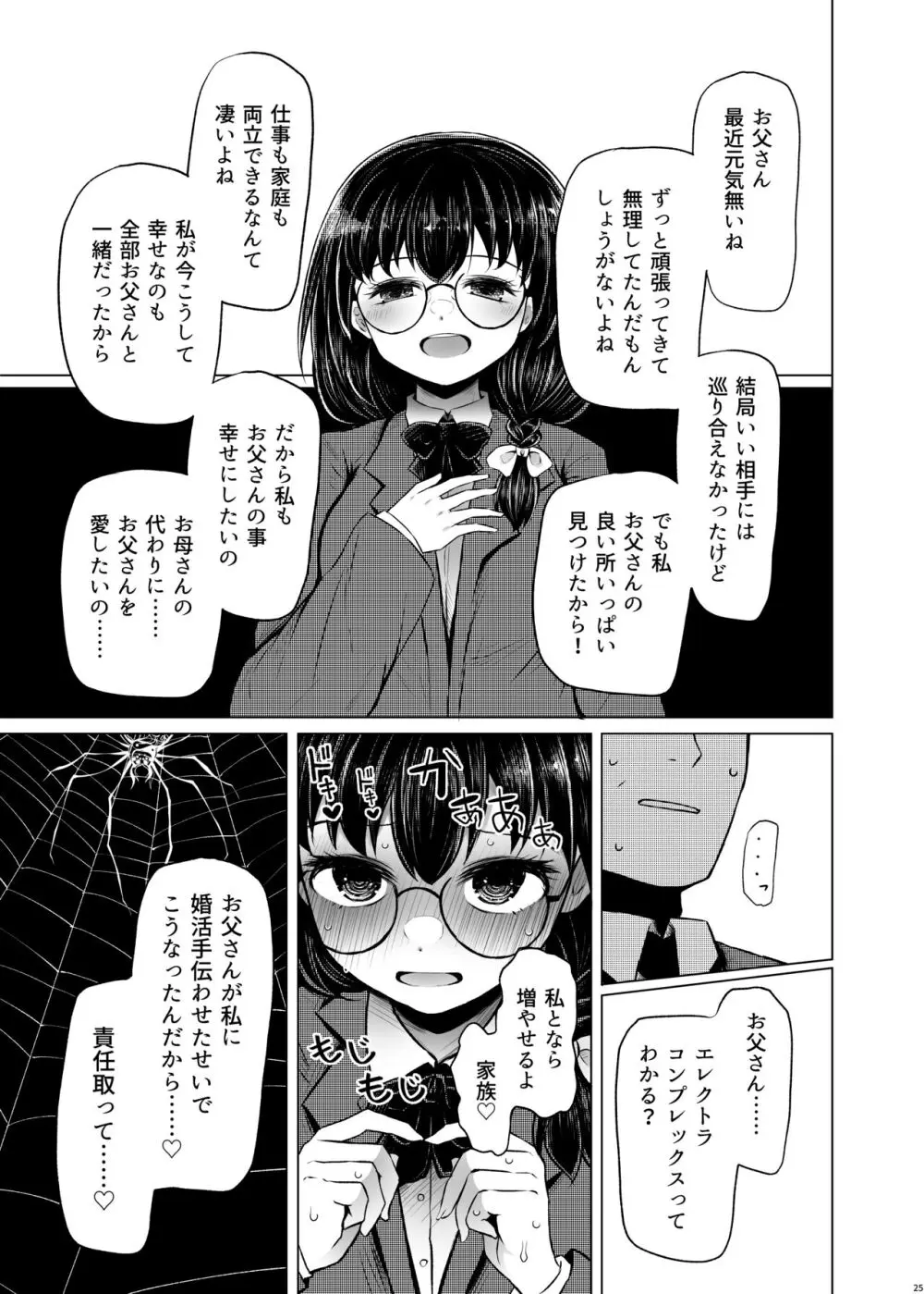 遺伝性疾患のリスクが無いなら実父と子作りしてもいいよね2 Page.25