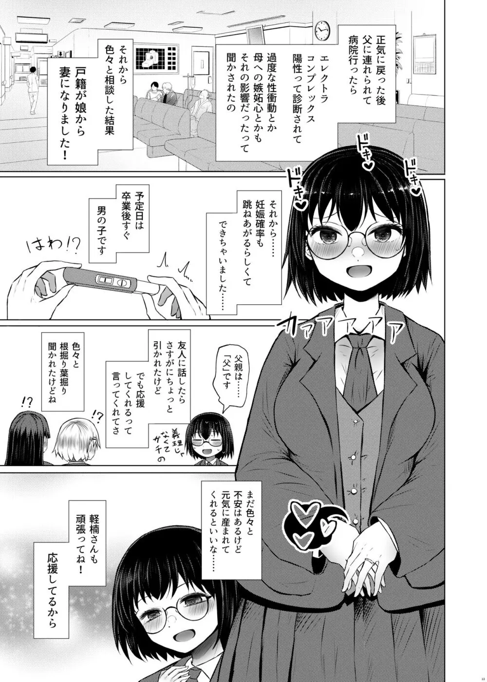 遺伝性疾患のリスクが無いなら実父と子作りしてもいいよね Page.13