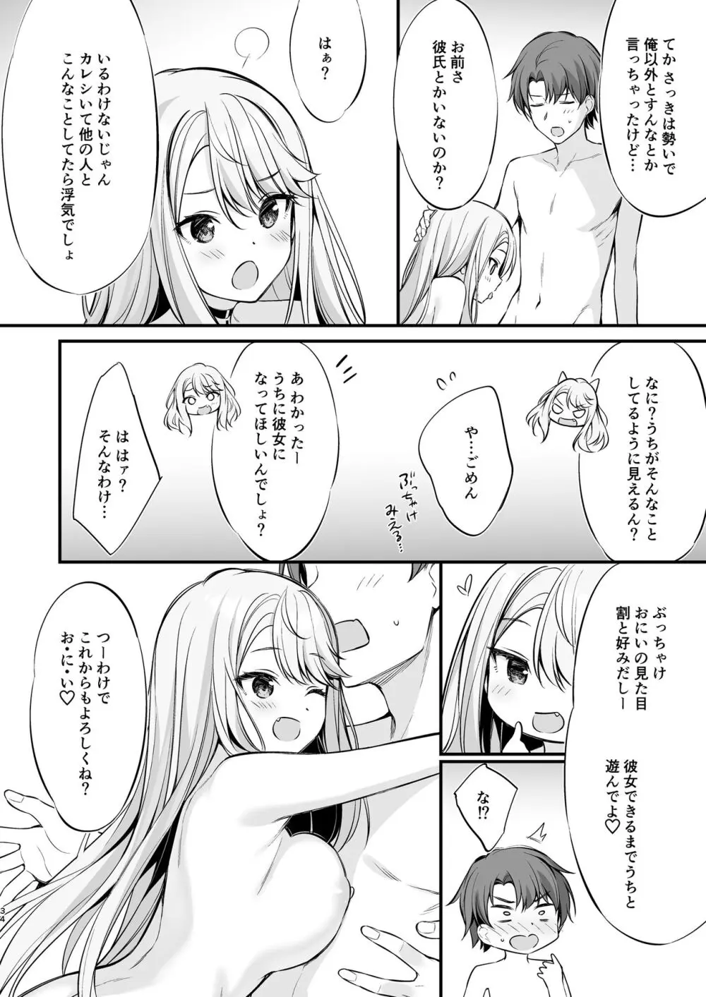 SNSで出会ったのはギャル化した妹でした Page.33