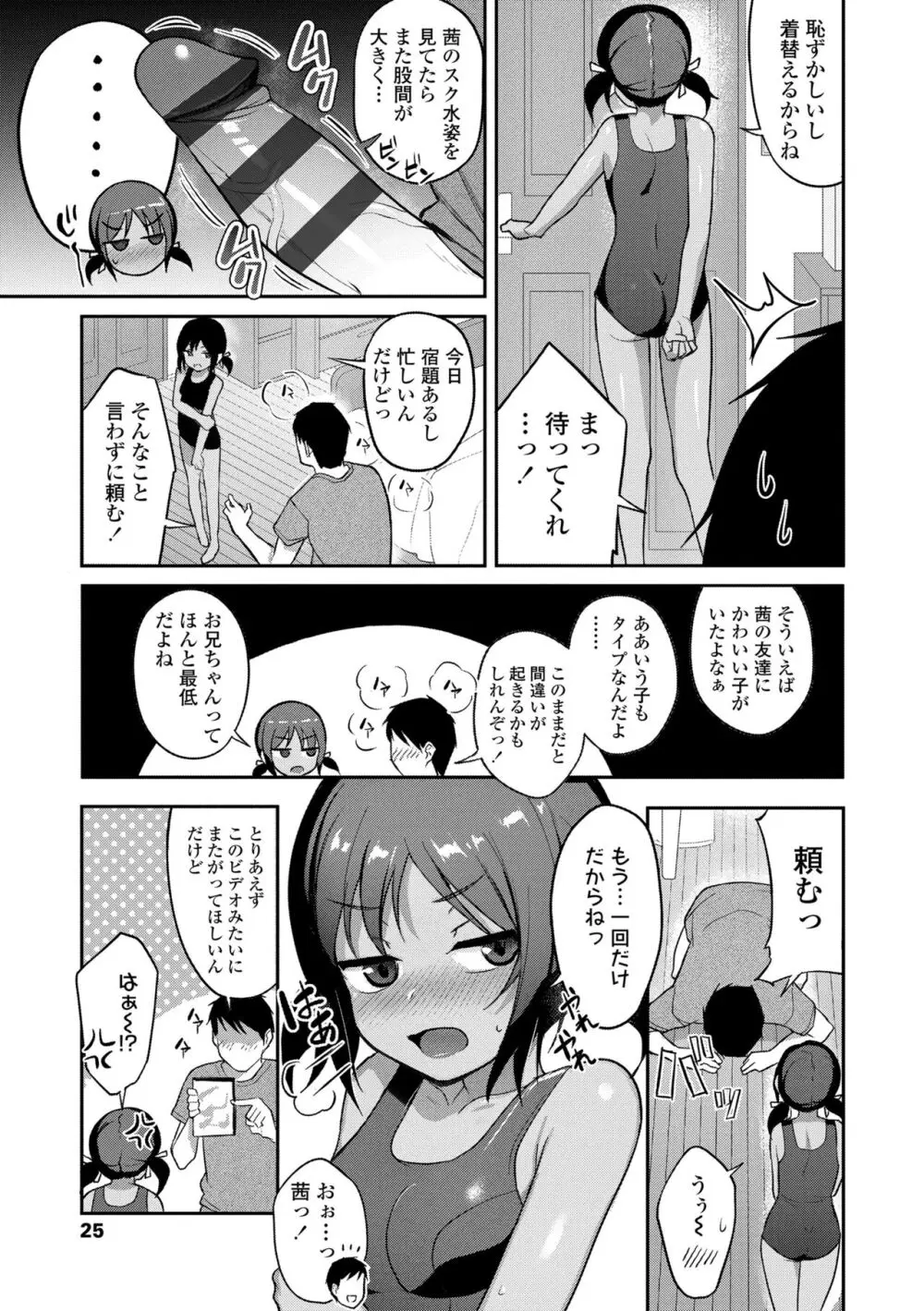 嫌がる妹を押し倒してイロイロとえっちなことをしたい！ Page.27