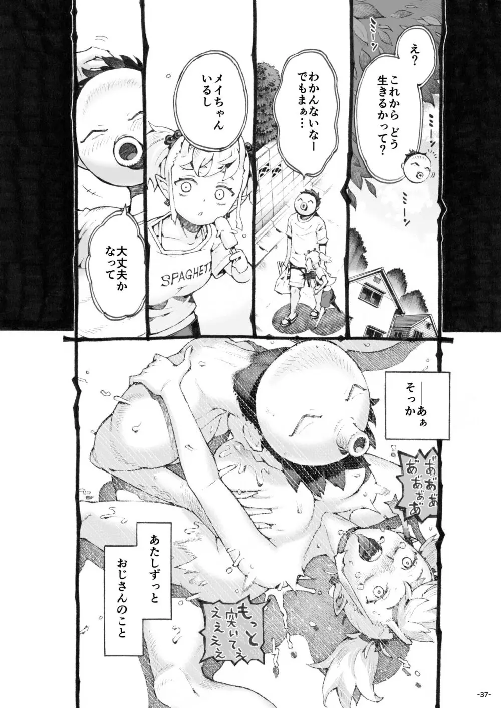 メスガ○使い魔ちゃん発育中！ Page.37