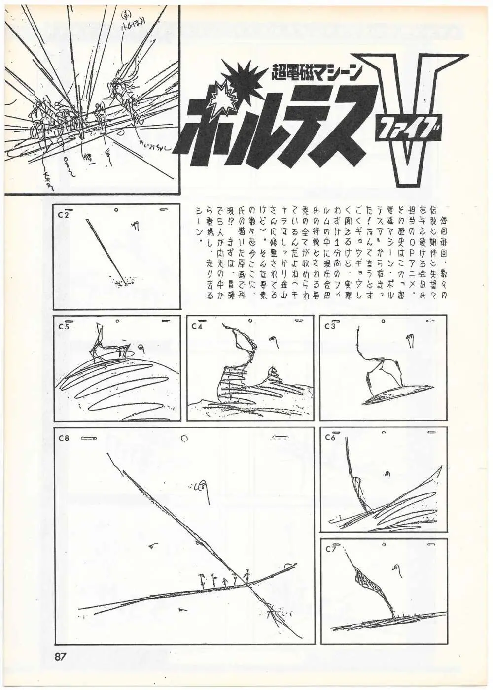THE ANIMATOR 1 金田伊功特集号 Page.84