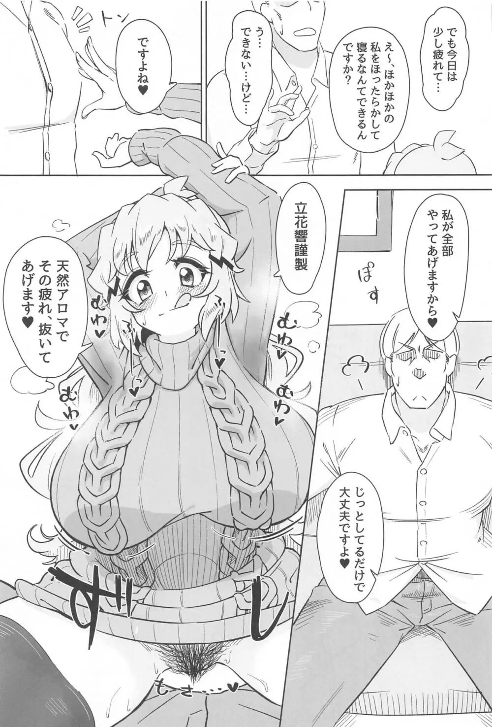 蒸れて腋汗 沃野に踊る Page.6