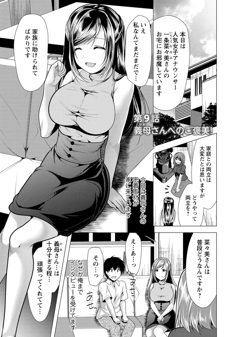 義母アナウンサー菜々美 Page.155