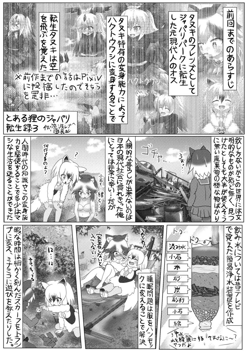 ぼくもフレンド〜きみは還る場所〜けものフレンズTSF合同3 Page.13