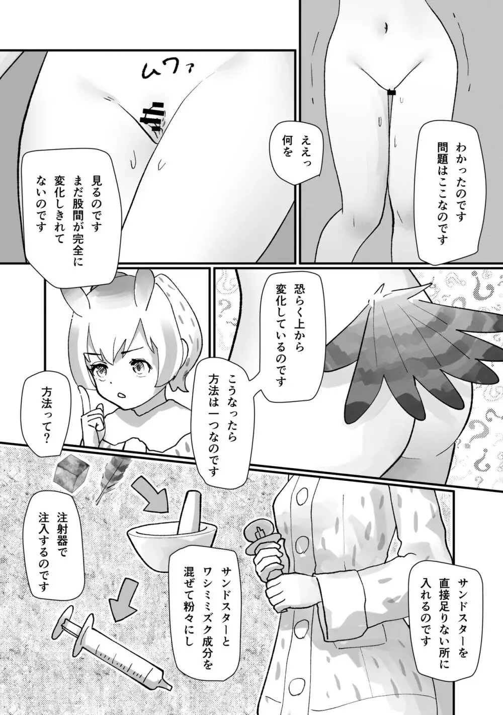 ぼくもフレンド〜きみは還る場所〜けものフレンズTSF合同3 Page.90