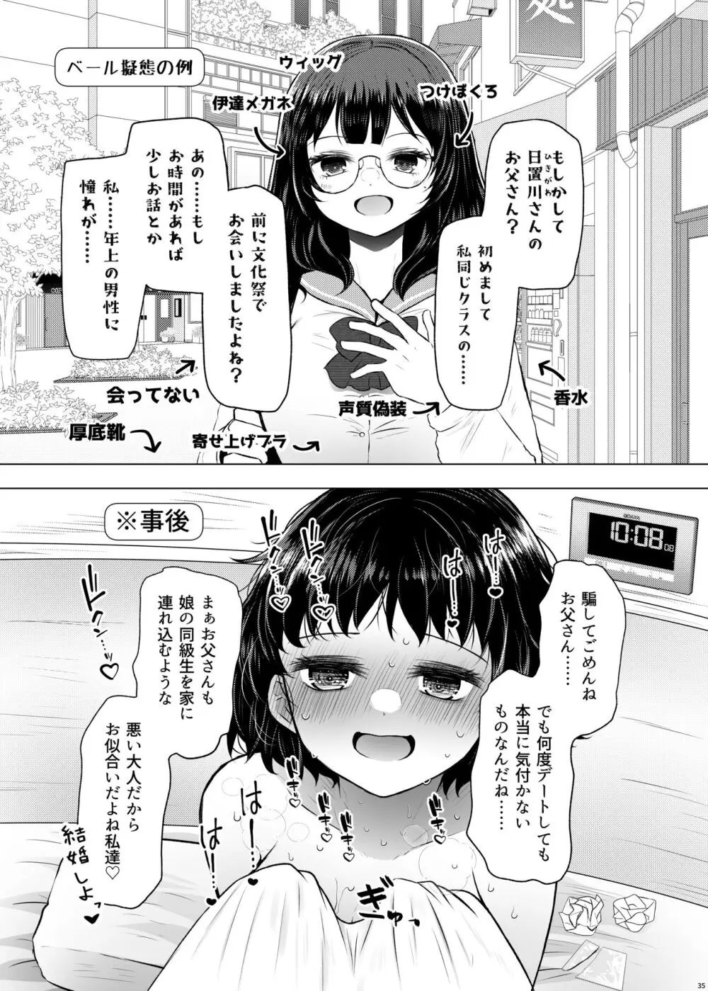 遺伝性疾患のリスクが無いなら実父と子作りしてもいいよね♥3 Page.35