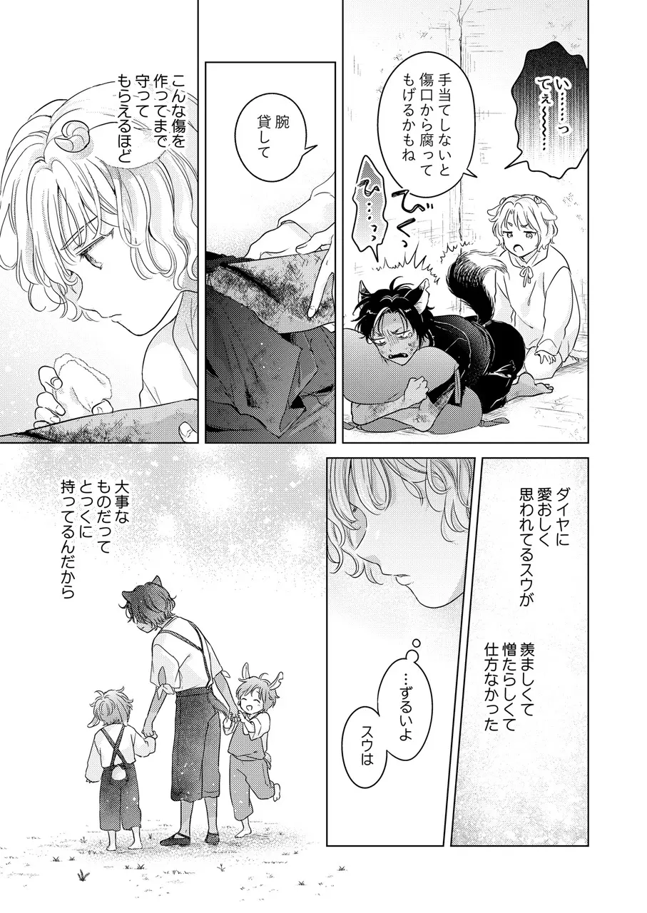 獣のごちそう、非常食 Page.21