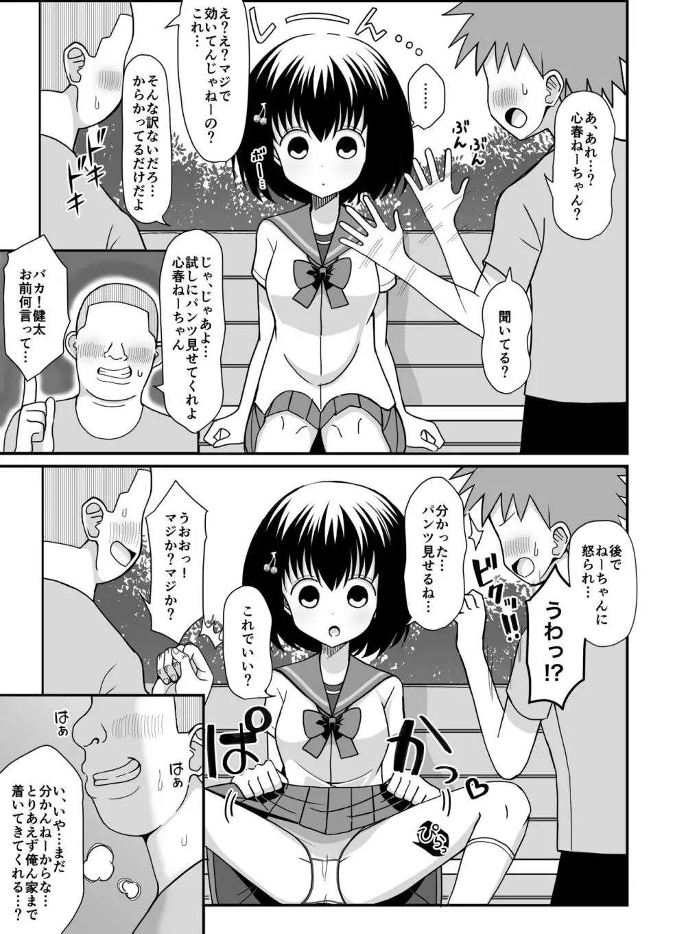 催眠アプリを手に入れたのでお姉さんを玩具にしてみた Page.4