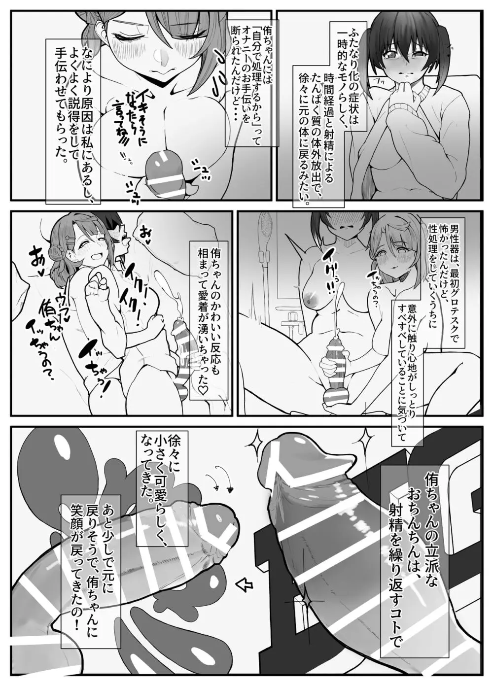 おち〇ぽ生え薬ラブライ〇レイダー Page.19
