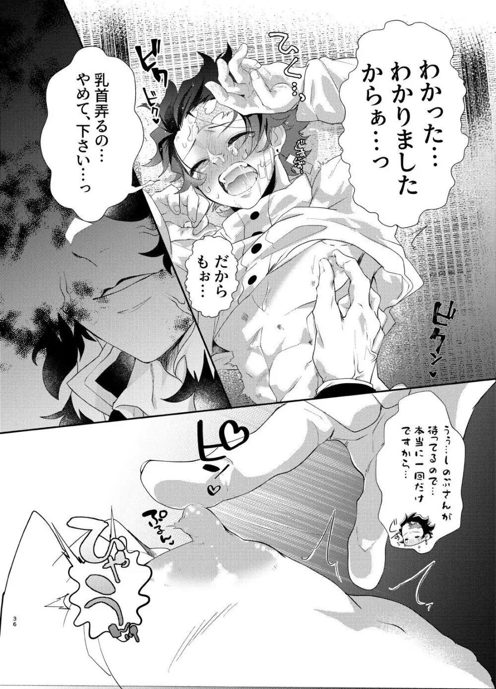 何でもするとは言いましたけど！ Page.35