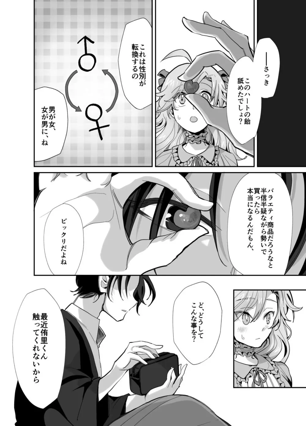 とらんすかっぷる〜俺が女で彼女が男〜 Page.13