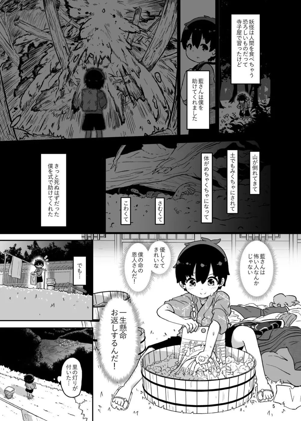 ぼくは藍さまのもの Page.5