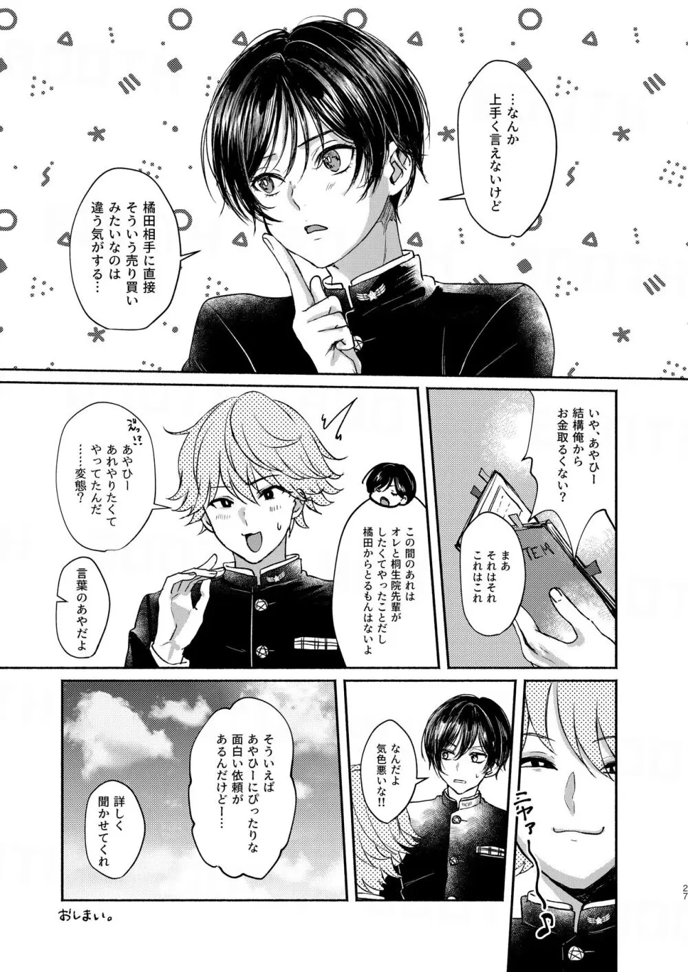 貧乏美少年と地獄の女装アルバイト Page.27