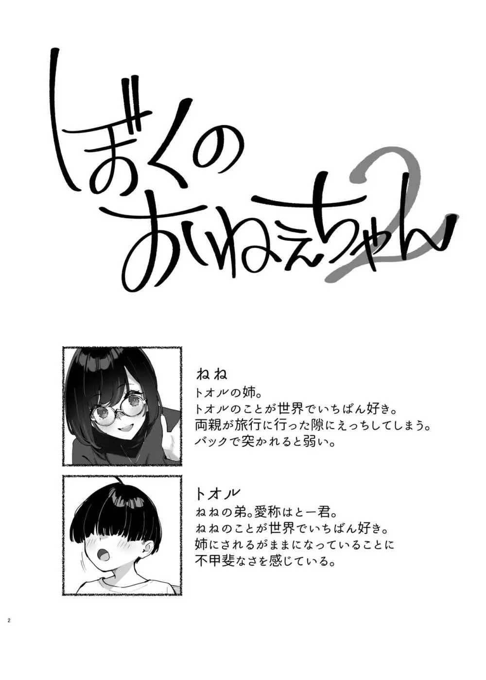 ぼくのおねぇちゃん2 Page.3