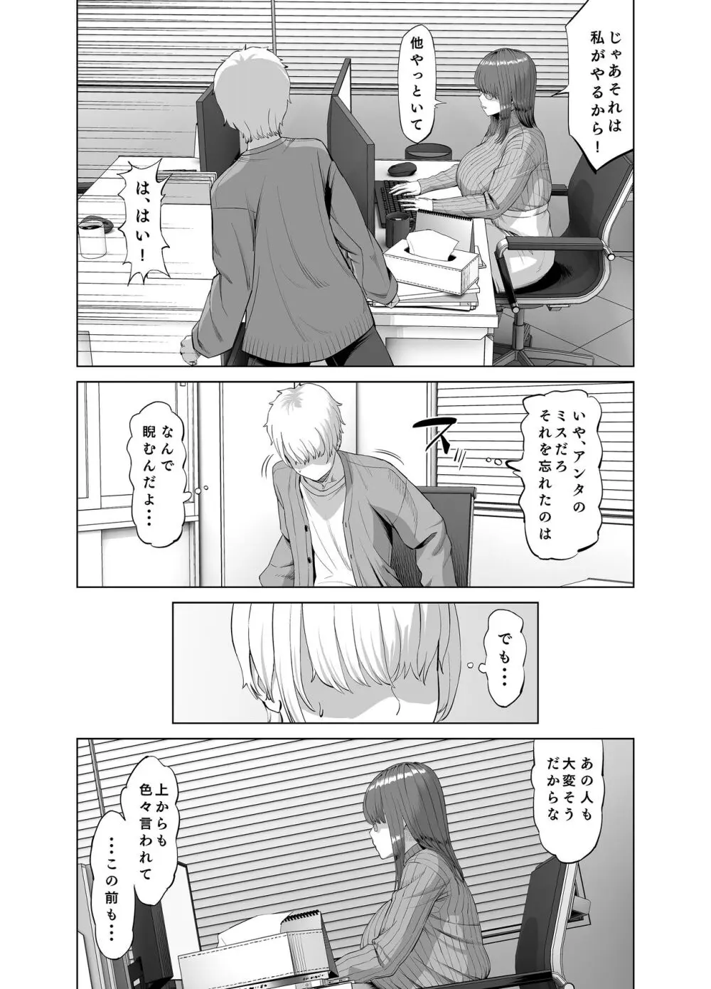 先輩のストレス解消 Page.3