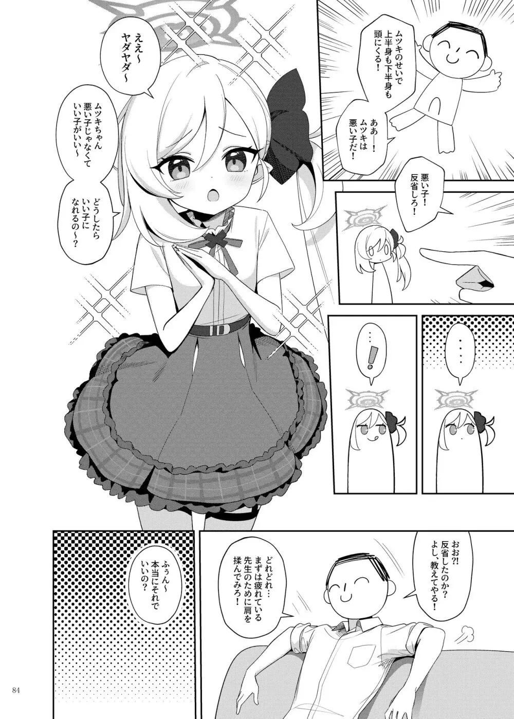 ブルアカイチャラブエロ合同「絶倫大祭 後夜祭」 Page.86