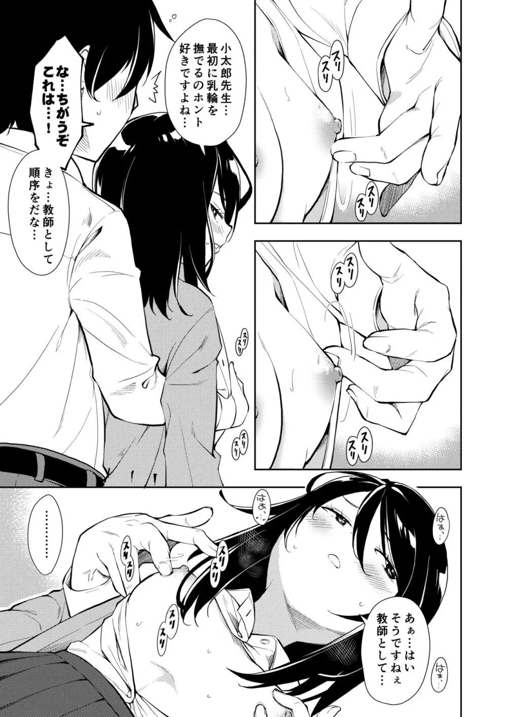 先生。凛ちゃんは乳首が激弱です。 Page.3