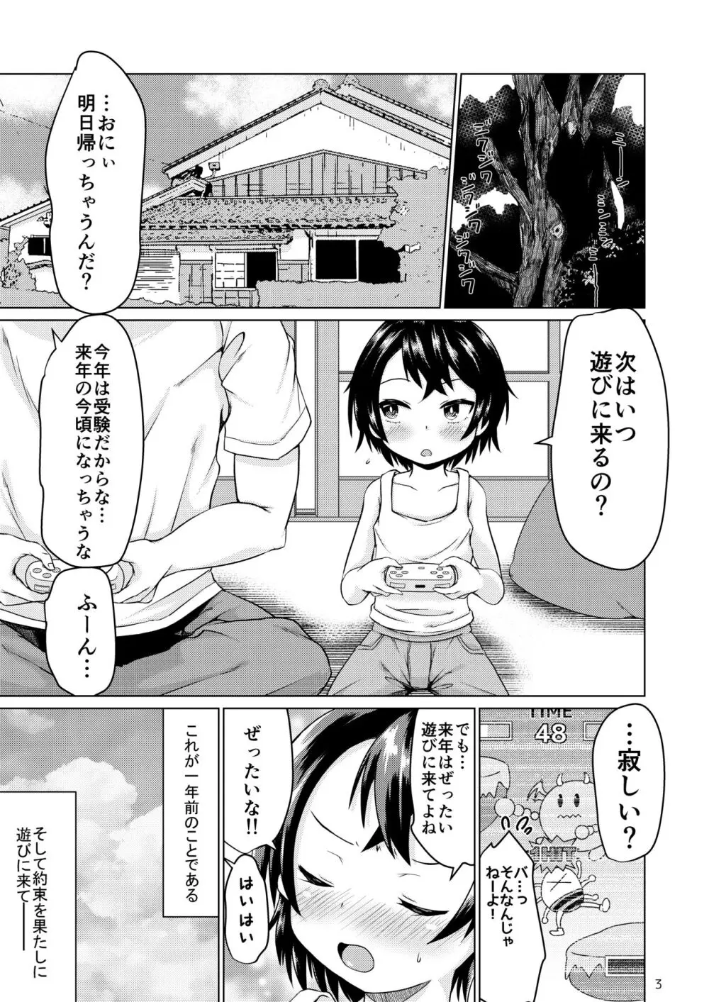 イナカでイトコとイイコトする夏。 Page.3