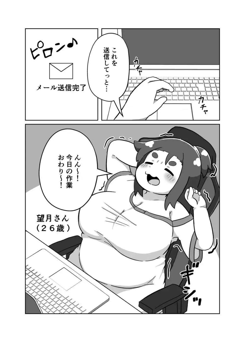 ぽっちゃり地味子のイキ抜き日和 Page.2