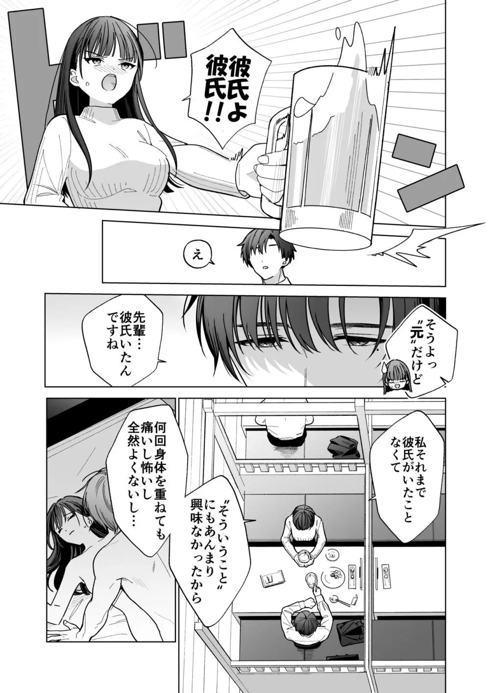 真面目な後輩から快楽責めされるなんて聞いてない! Page.10