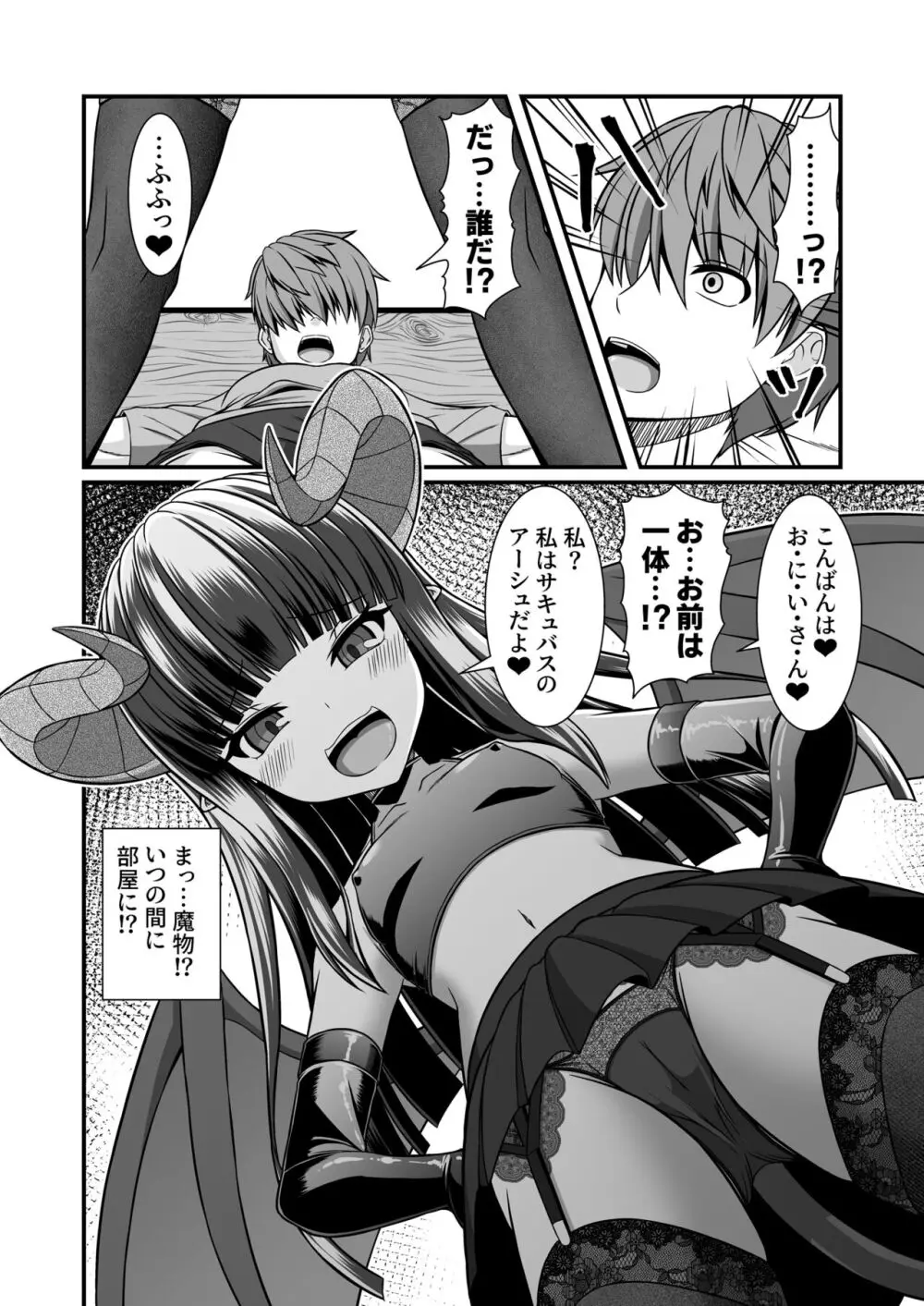 サキュバスの性奴隷（ペット）にされちゃいました第一章 Page.12