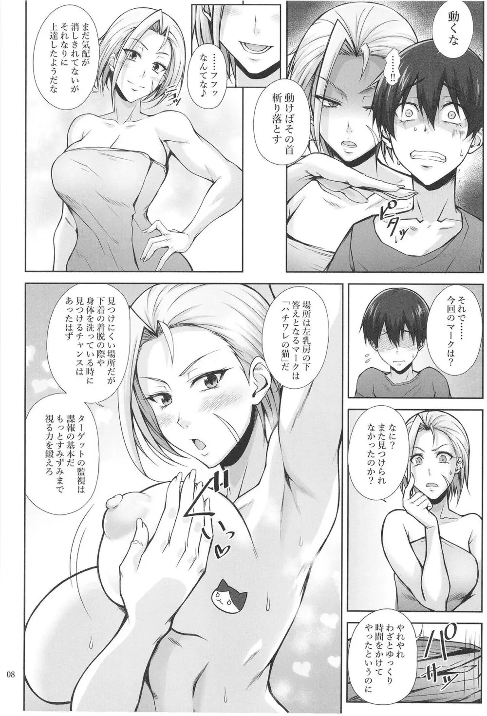 猫っぽい師匠はネコが好き Page.8