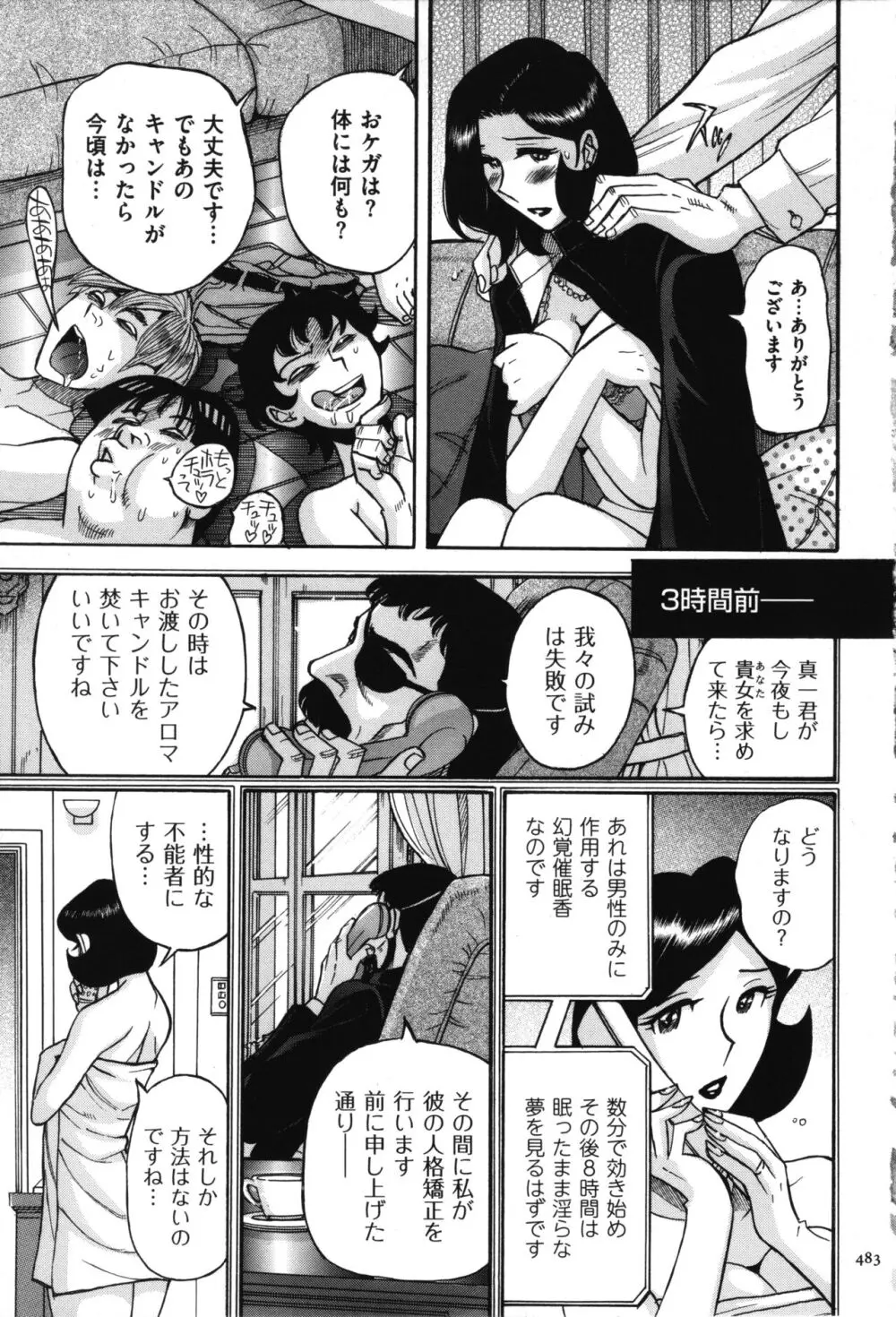 ニンフォママン 母子相姦 ママの子宮は僕のモノ Page.484