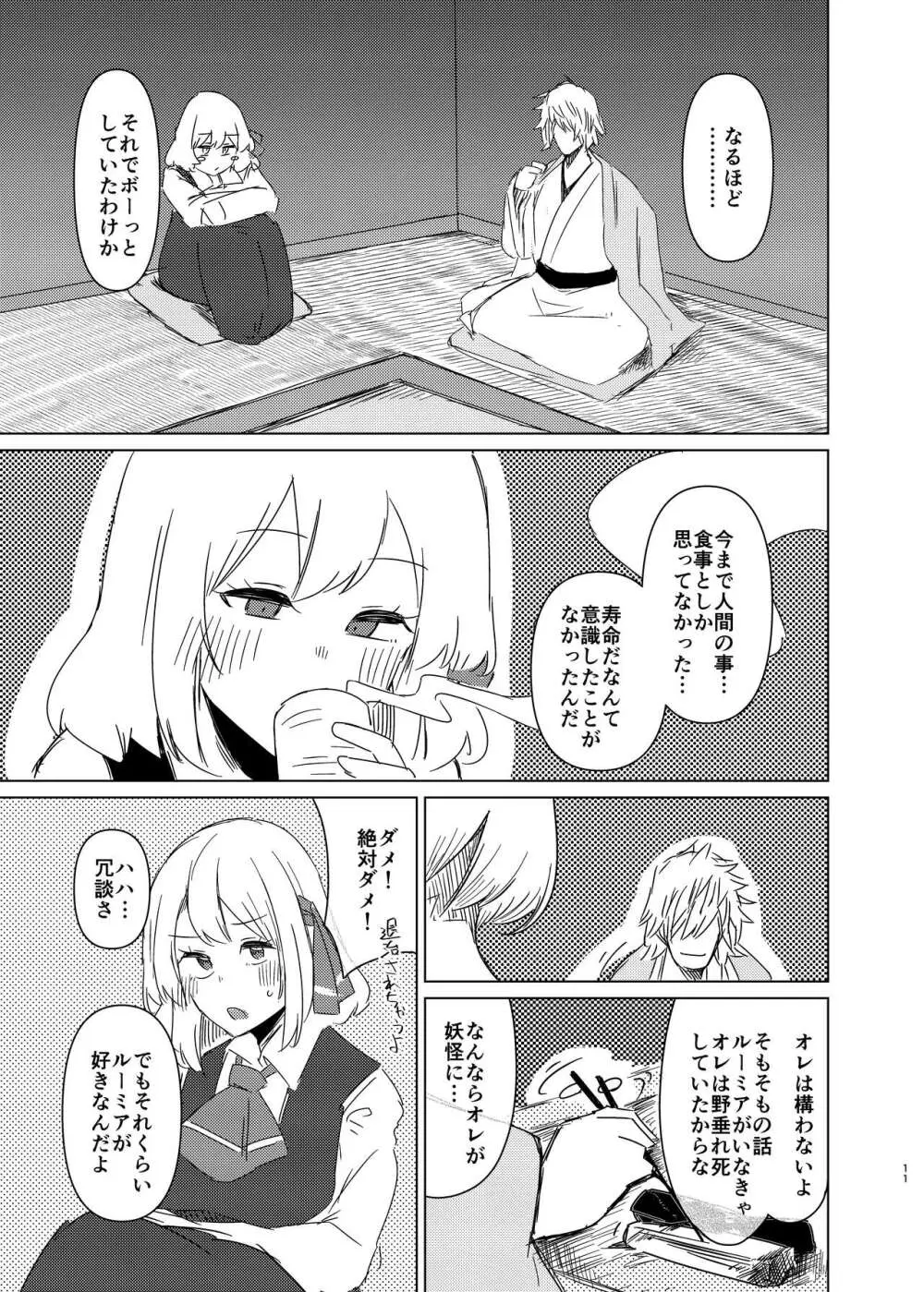 ルーミアさんと新婚性活 Page.10