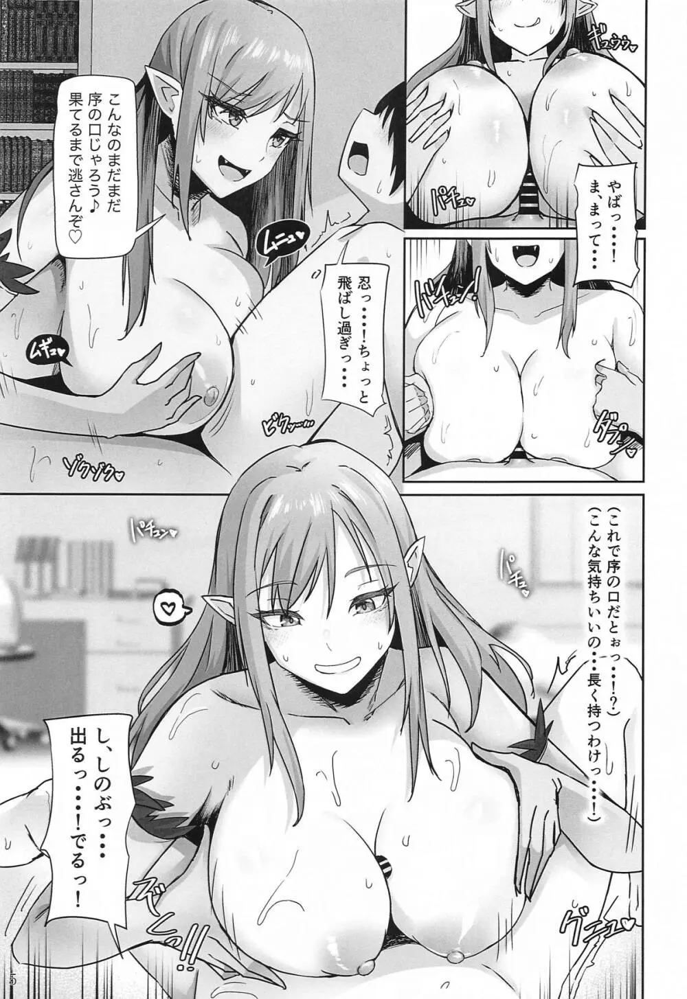 癒物語～金髪グラマーな吸血鬼とデカ乳クラス委員長によるセックス治療～ Page.6