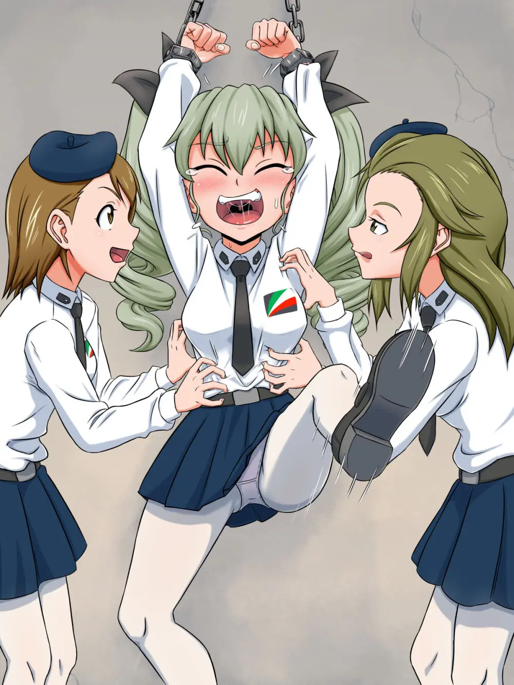 戦車少女の笑い地獄~ふたなり改造強制搾精~ Page.24