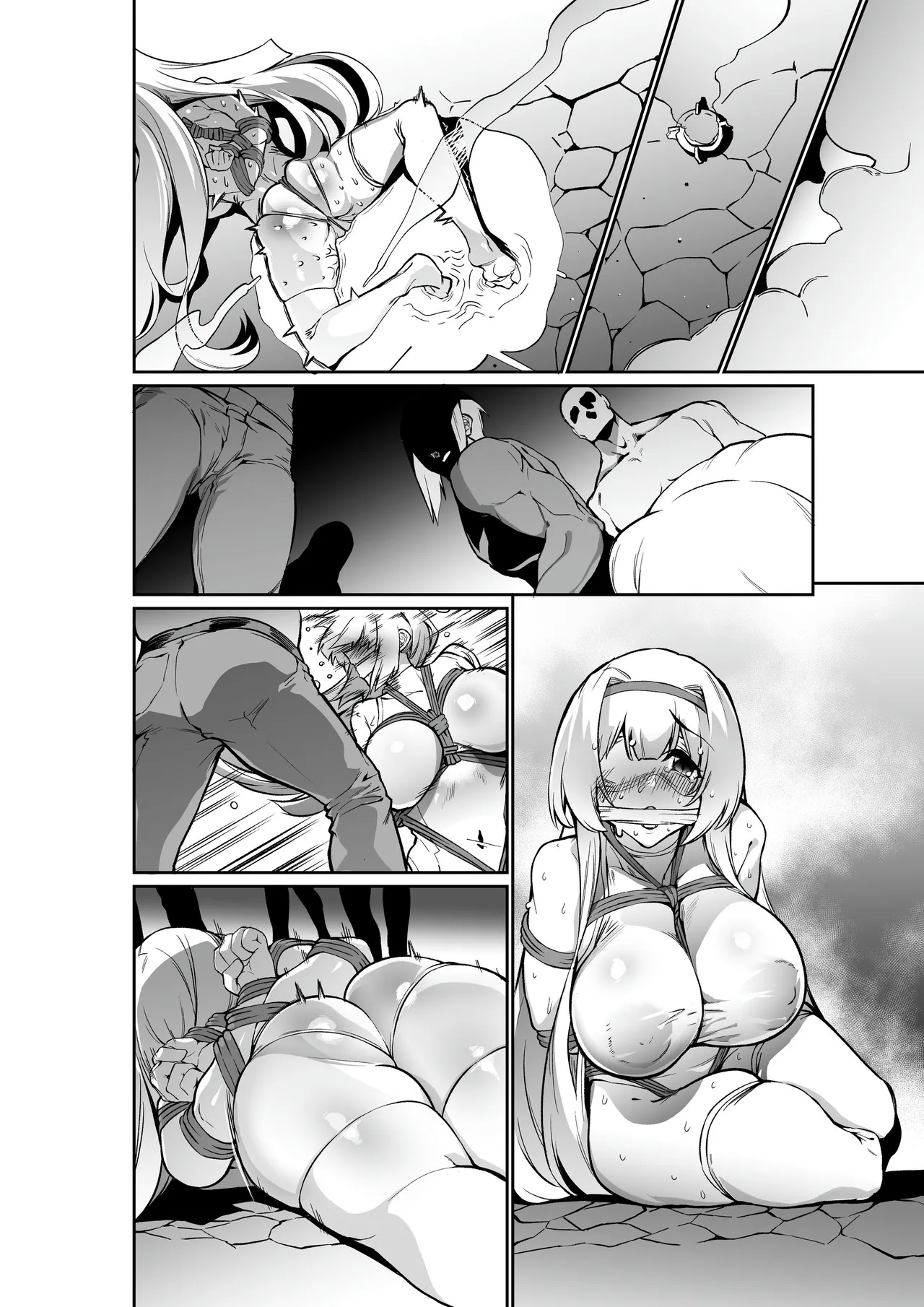 牢獄の姫騎士~発情した姫騎士は守るべきショタを逆レして自分の欲望を満たしてしまう~ Page.49