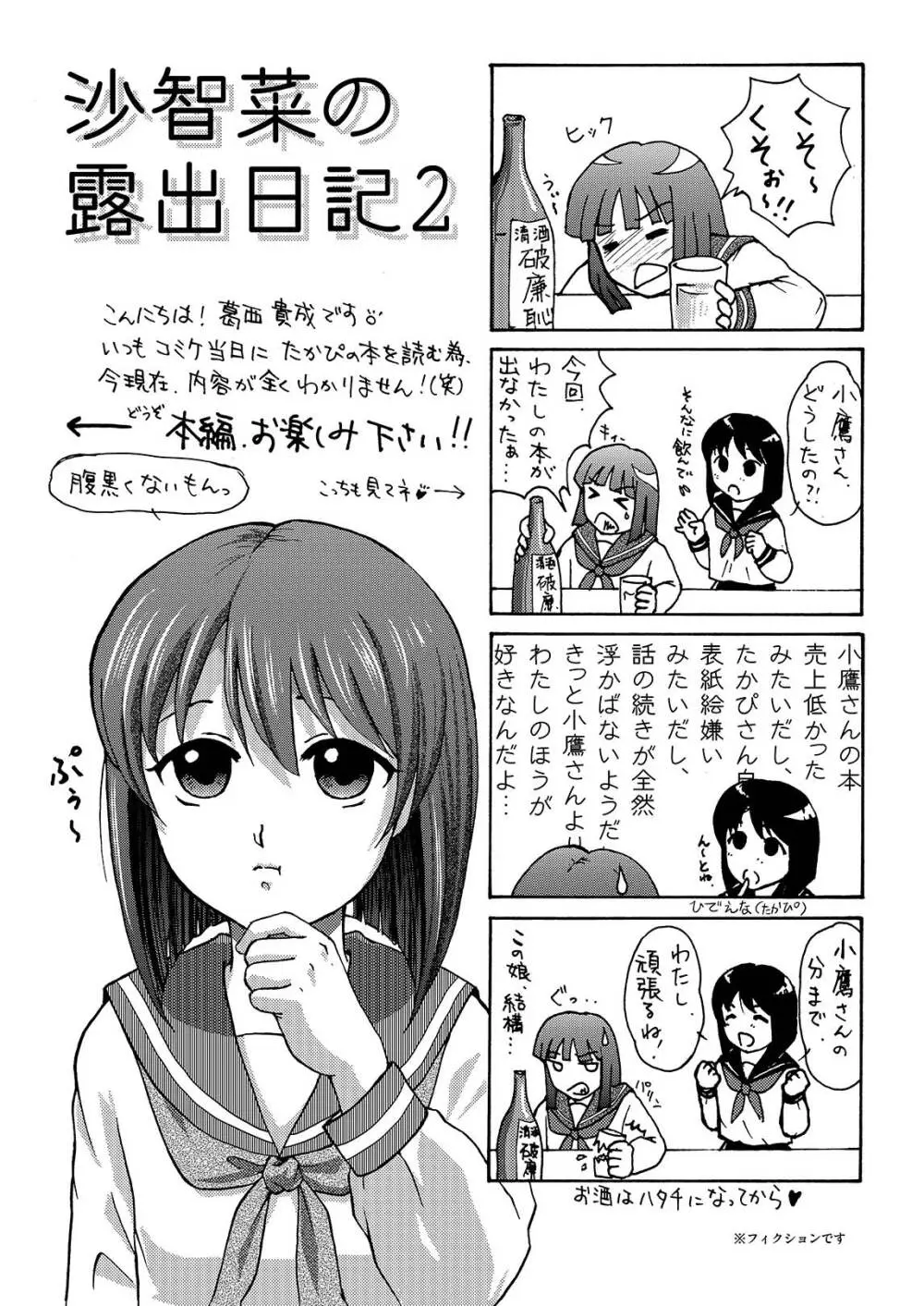 沙智菜の露出日記2 Page.3