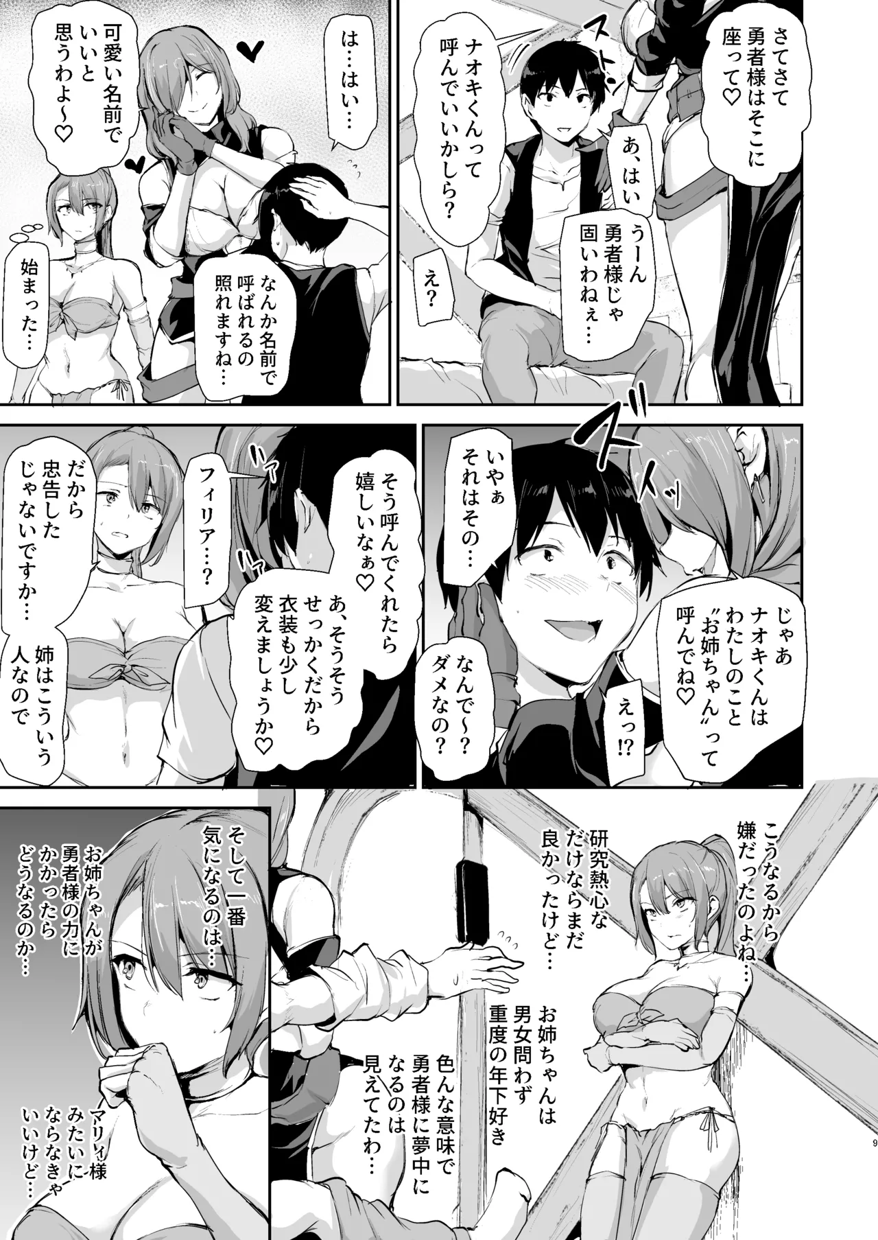 異世界ハーレム物語 9 〜お姉さん錬金術師と甘々搾精〜 Page.8