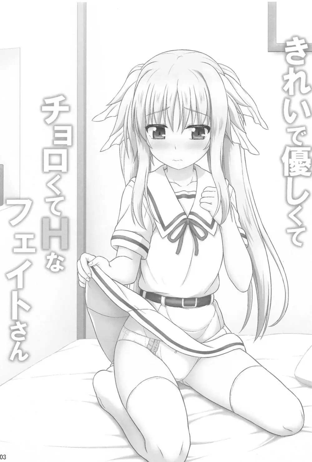 きれいで優しくてチョロくてHなフェイトさん Page.2