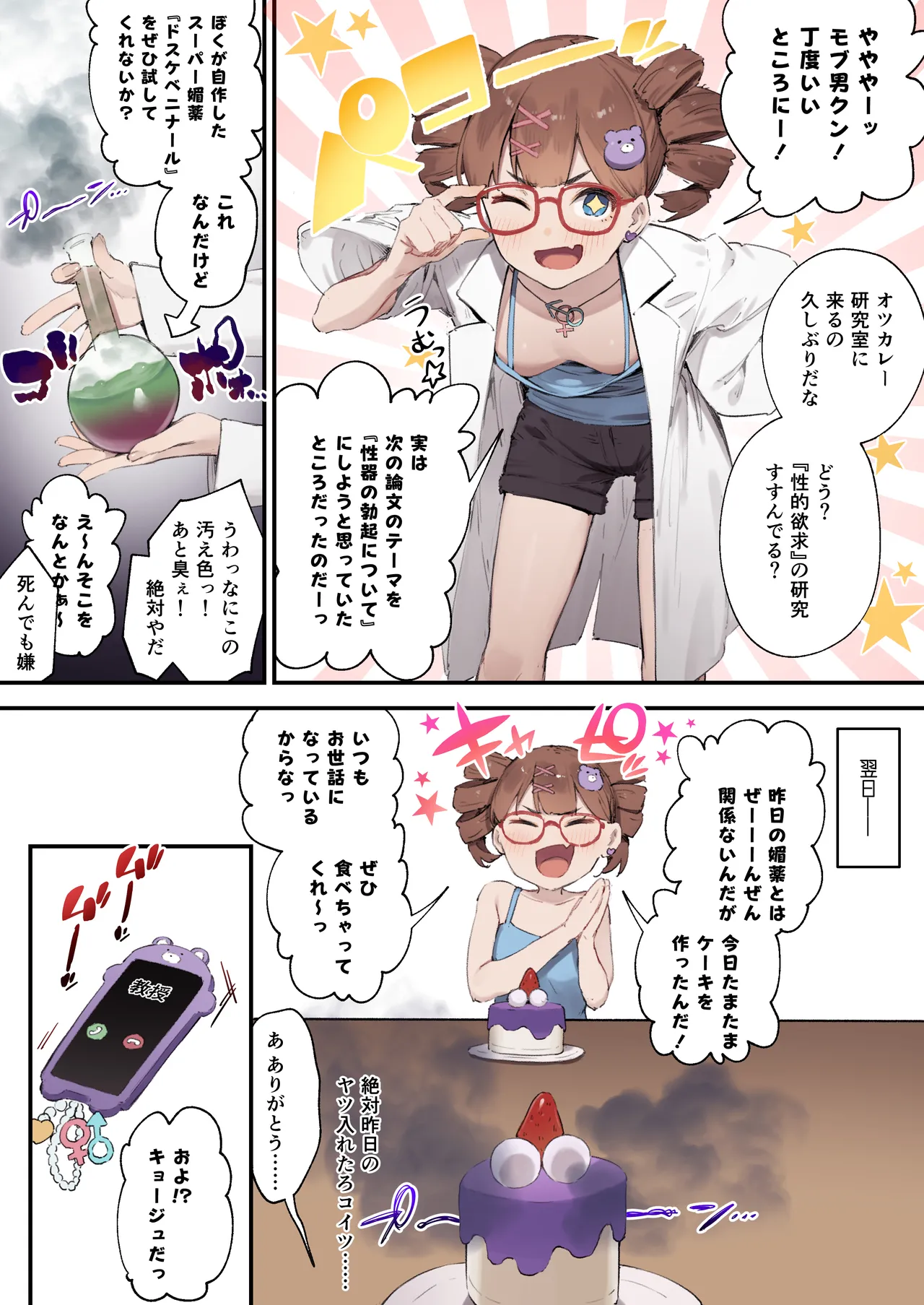 媚薬誤飲で性欲爆発した子 Page.2