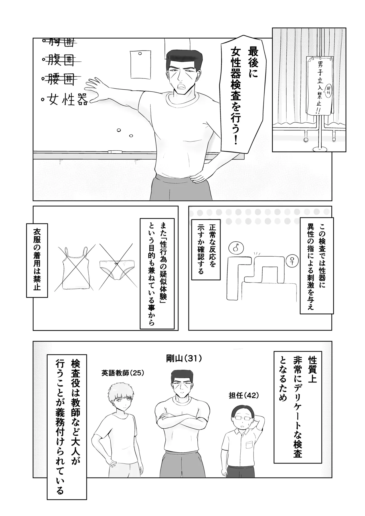 ツン子、身体測定を受ける。 Page.36