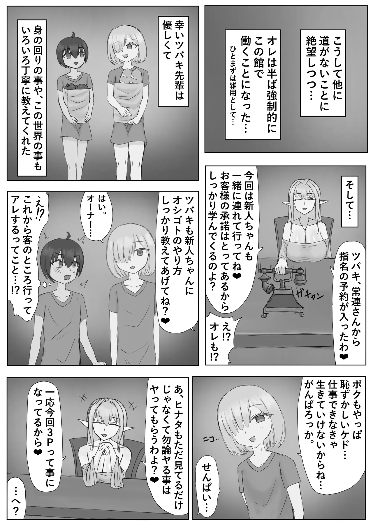 異世界で性奴隷♂にされてメス堕ちさせられました♥ Page.25