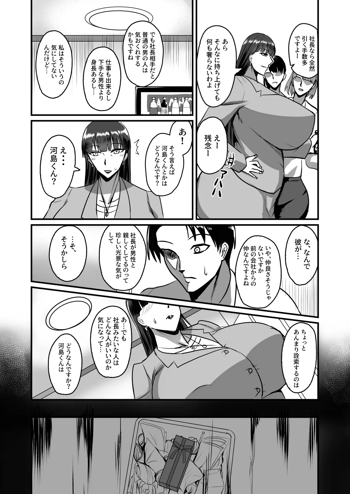 自称男要らずの女上司が俺をオカズにしていたので Page.7