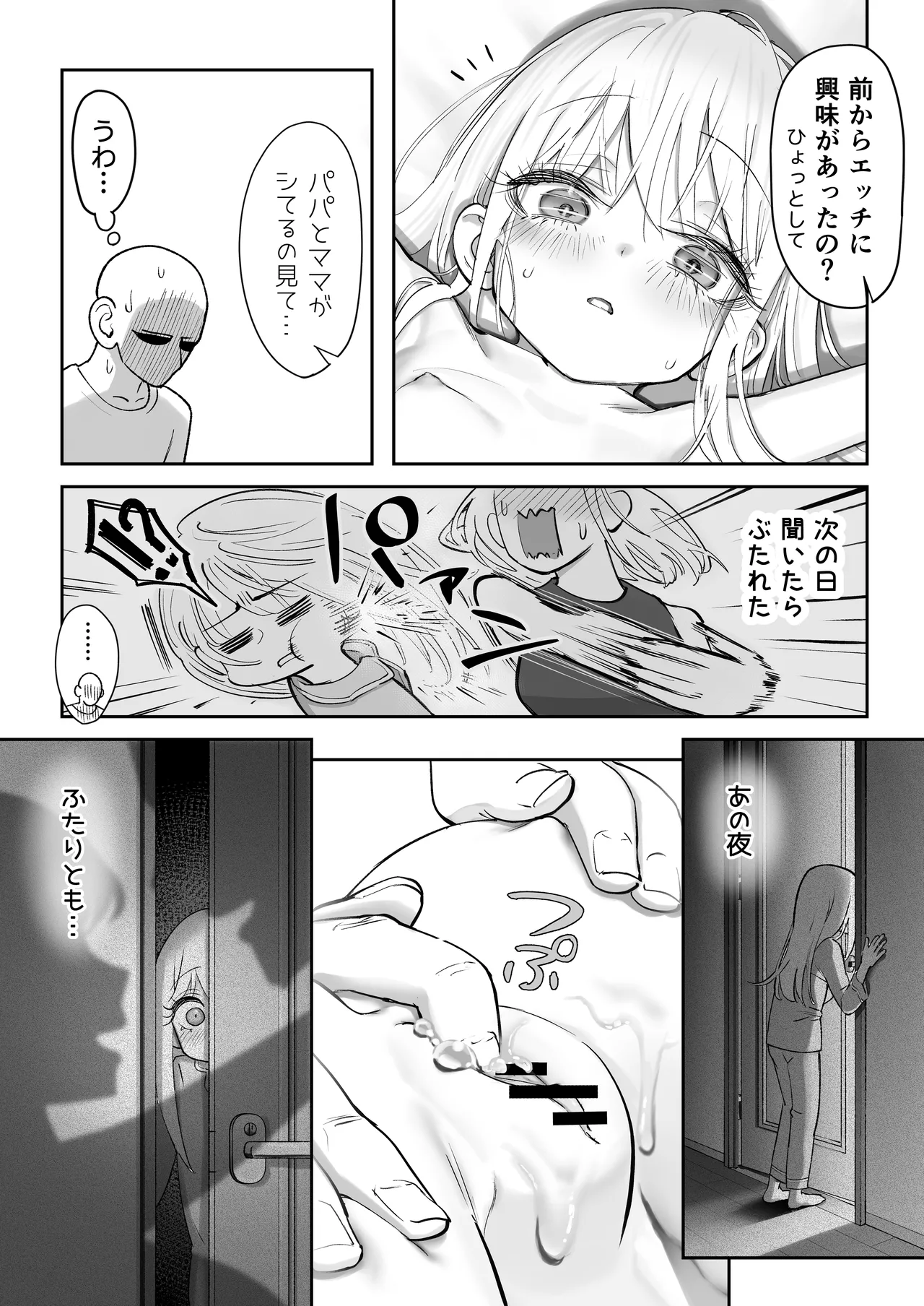 天使が家に泊まりに来た Page.55