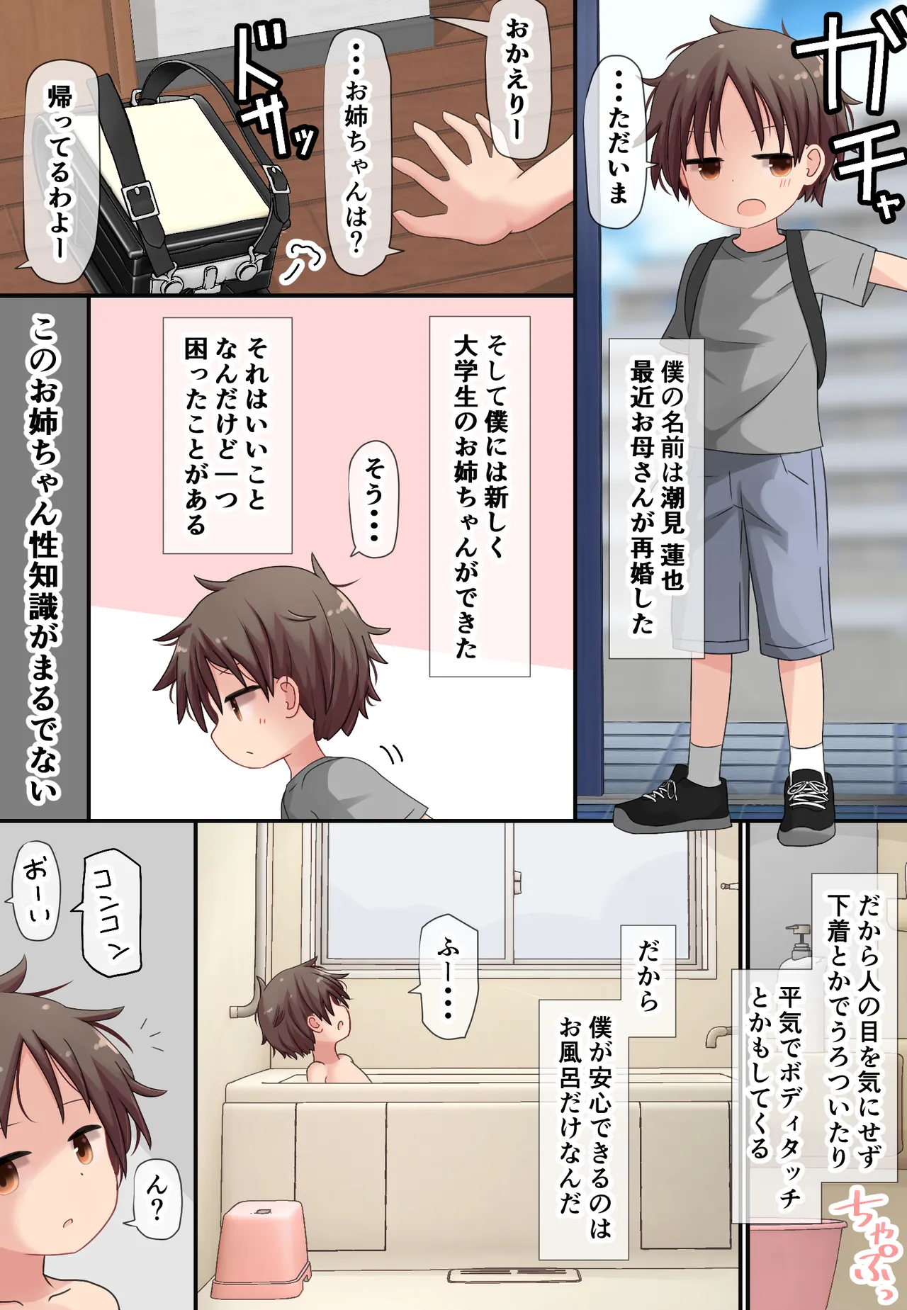 無知お姉さんと思春期の少年 Page.1